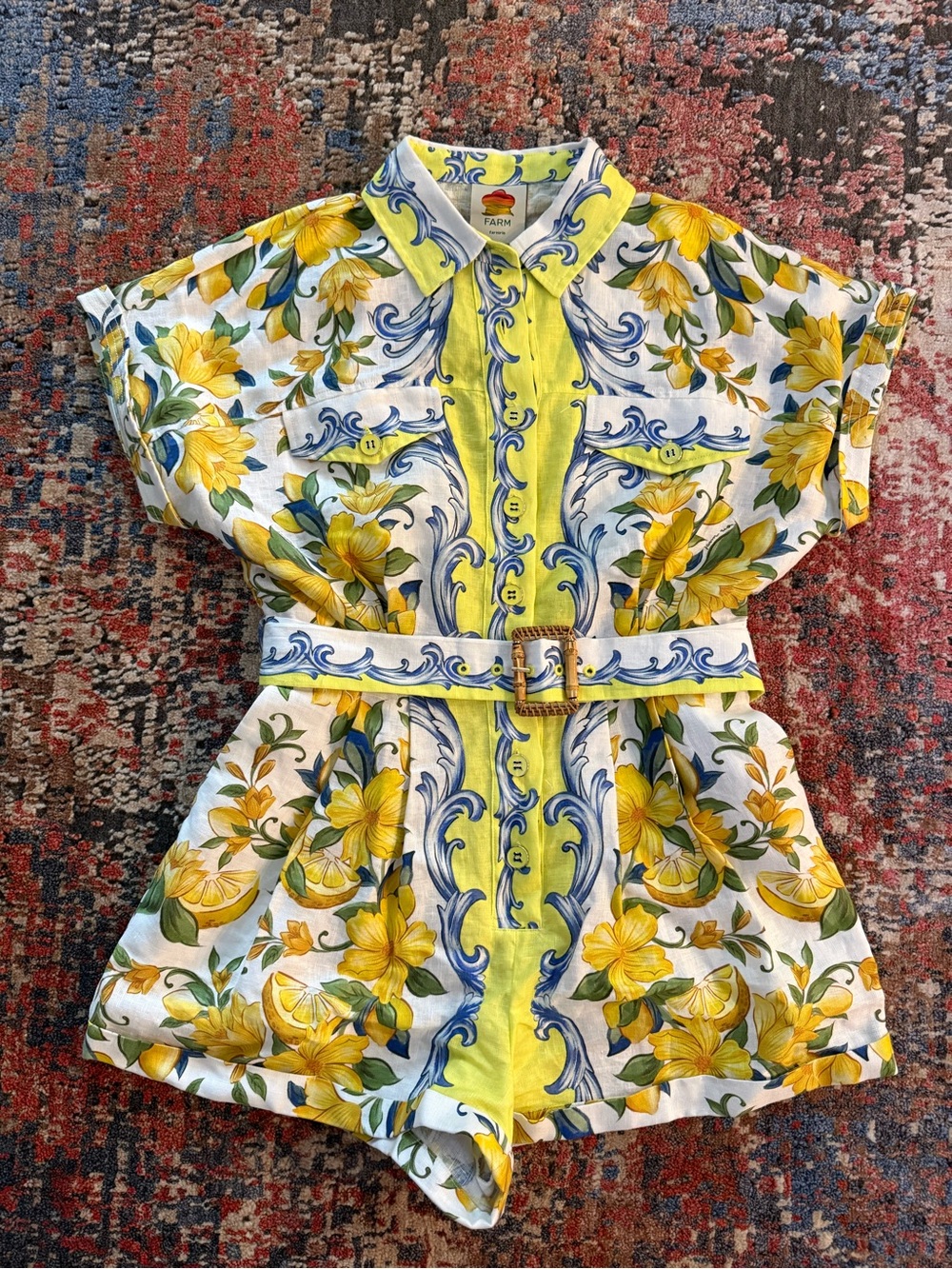 NWT FARM Rio Sicily Romper - Picture 4 of 8
